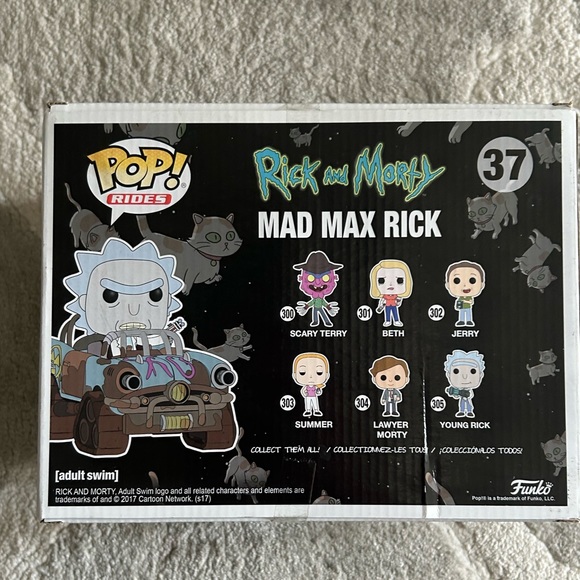 Rick and Morty Funko Pop figurine Mad Max - Picture 4 of 5